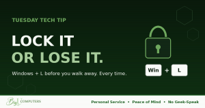 Lock It or Lose It: The One-Second Habit That Protects Everything
