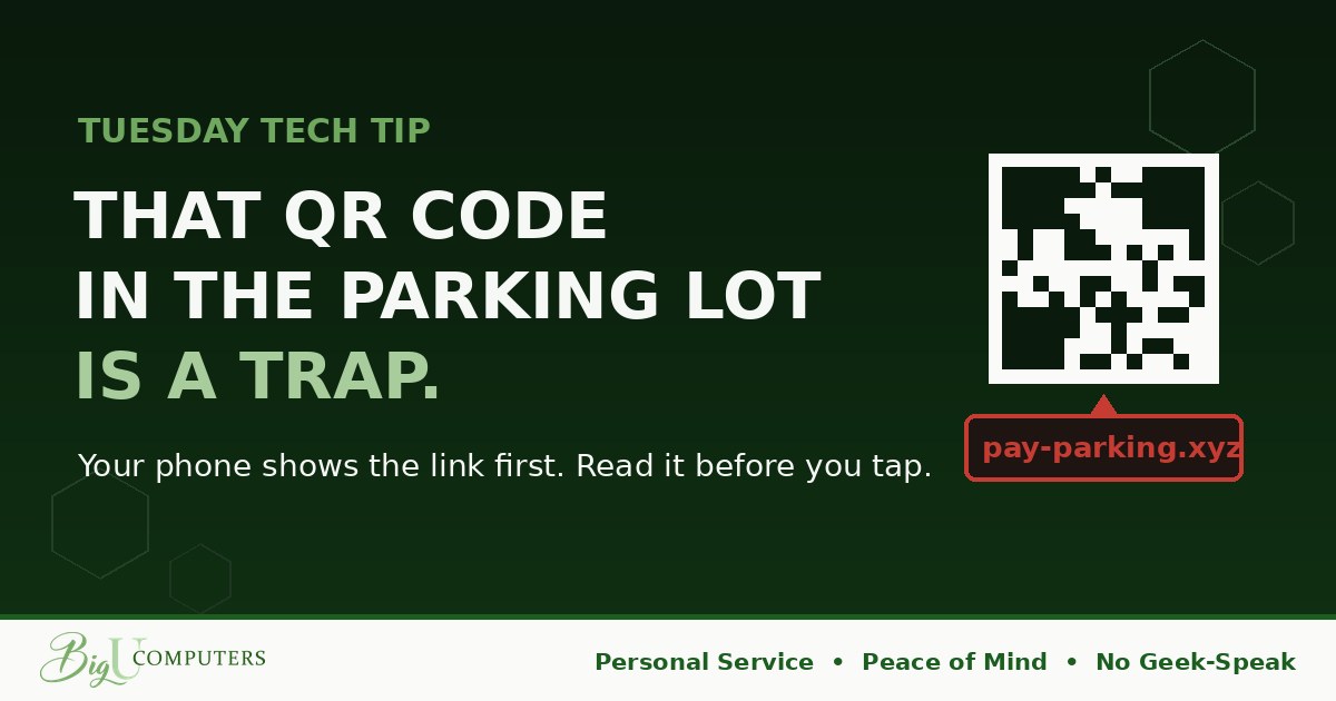 That QR Code in the Parking Lot Is a Trap